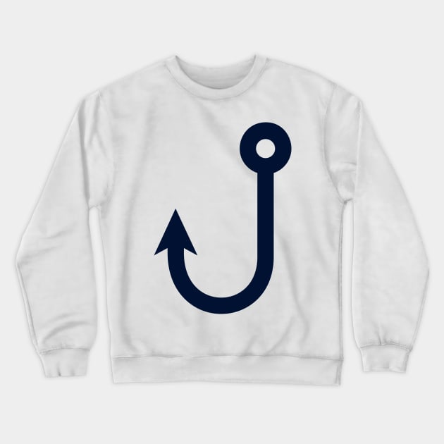 Hook Crewneck Sweatshirt by designseventy